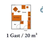 Schicke Ferienwohnung In Bester Bodenseelage L 1 Minute Zum Bodensee L 1 Zimmer L Vollausgestattete Kueche L Free-wlan L Willkommen Im Stahringen Διαμέρισμα *